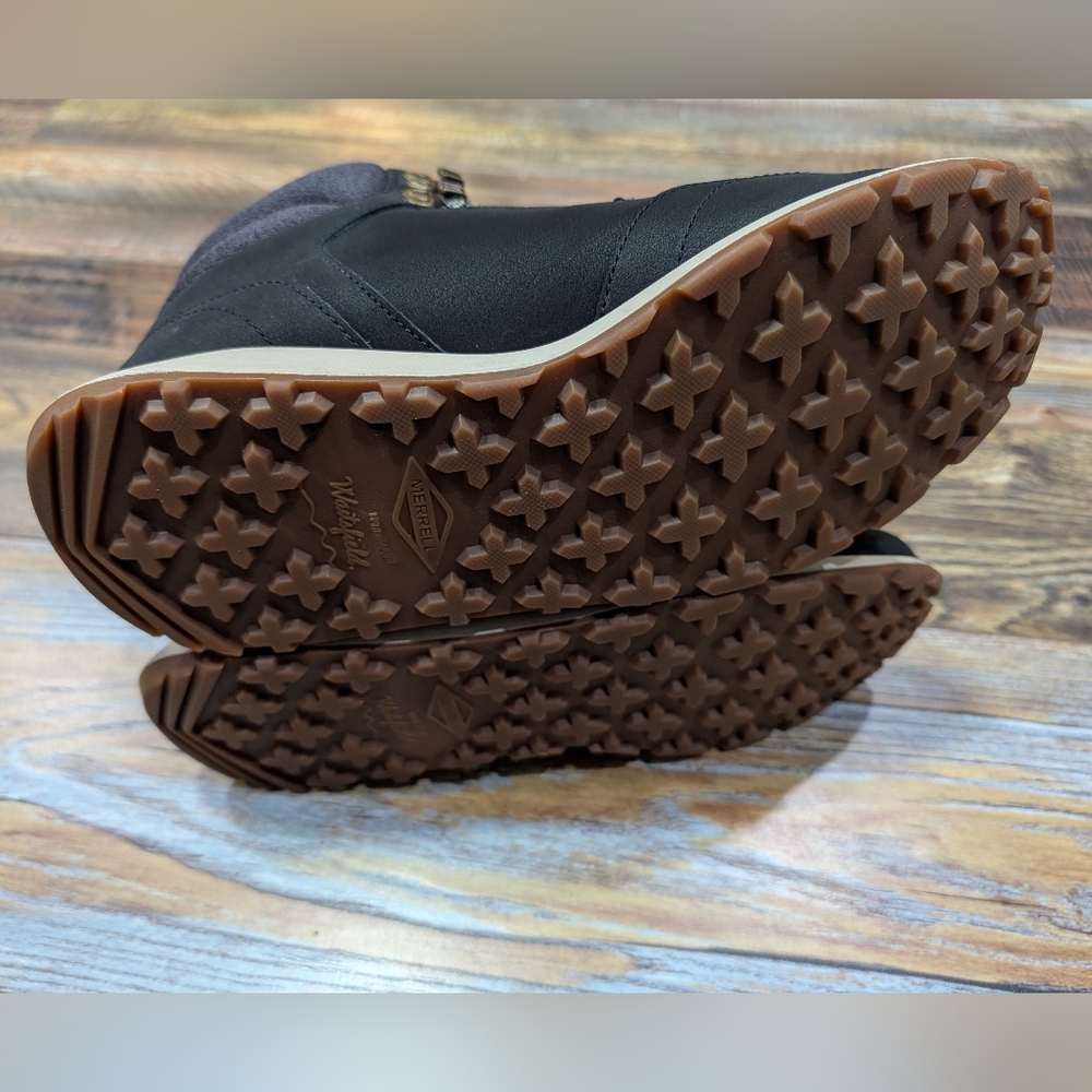 Merrell Men's Capron Mid Waterproof Hiking Boots Black Size 9 - Picture 5 of 5